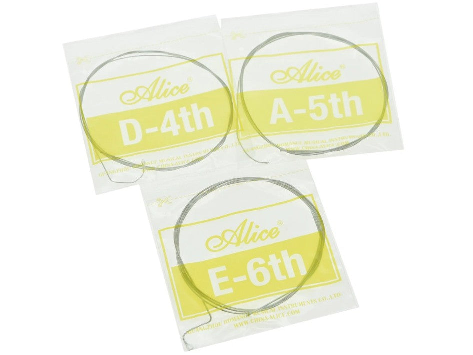 Set 6 corzi pentru chitara clasica, Zola, dimensiuni 0.28/0.29/0.32/0.35/0.40/0.43, 3 cu invelis placat cu argint, Alice , 3 fara invelis transparent, lungime 105 cm, argintii Set 6 corzi pentru chitara clasica, Zola, dimensiuni 0.28/0.29/0.32/0.35/0.40/0.43, 3 cu invelis placat cu argint, Alice , 3 fara invelis transparent, lungime 105 cm, argintii